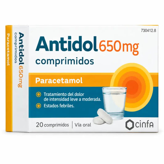 Antidol 650 mg, 20 tablettia