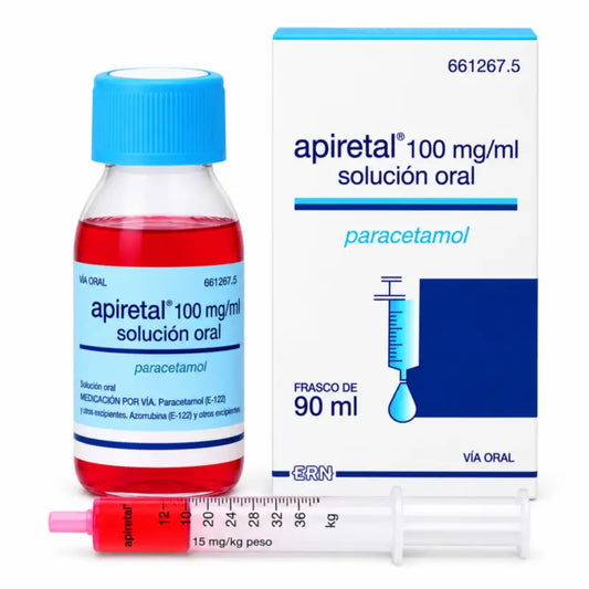 Apiretal suun kautta otettava liuos 90 ml