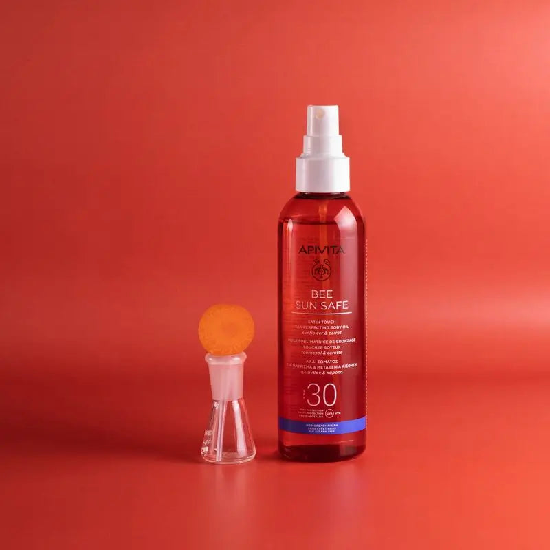 APIVITA Perfect Tan -vartaloöljy SPF30 200 ml