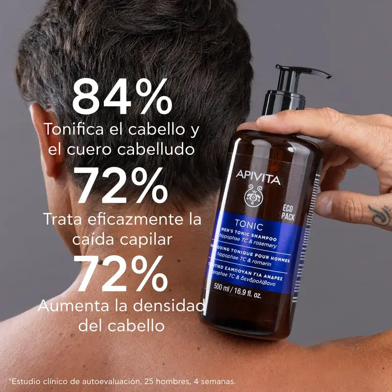 Apivita Men Vahvistava shampoo hiustenlähtöön 500 ml