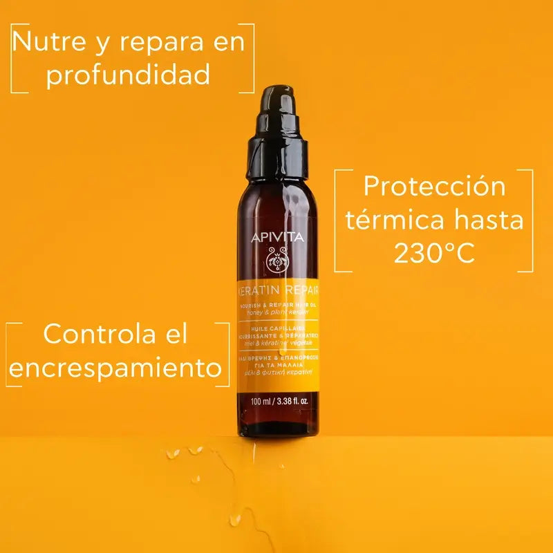 Apivita Keratin Repair -hiusöljy