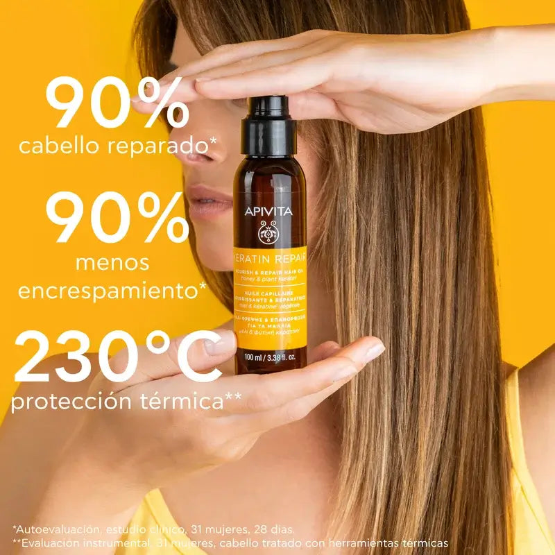Apivita Keratin Repair -hiusöljy