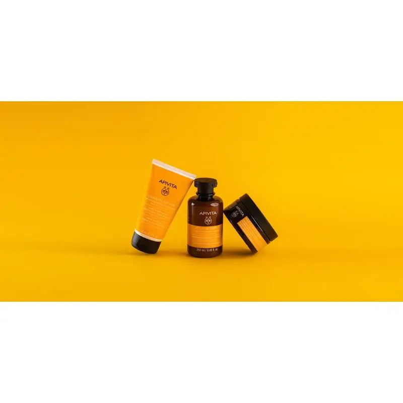 Apivita Keratin Repair -hoitoaine ravitsee syvältä ja uudistaa hiuksia, 150 ml