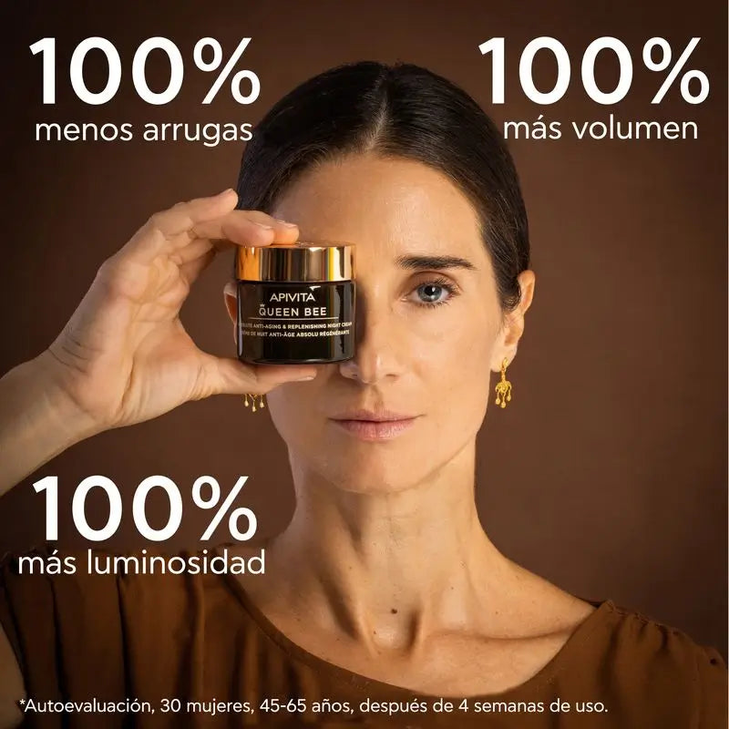 APIVITA Queen Bee Absolute -elvyttävä anti-aging-yövoide 50 ml