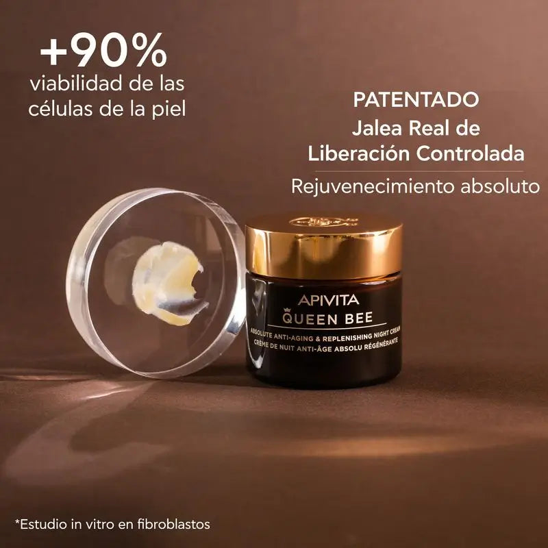 APIVITA Queen Bee Absolute -elvyttävä anti-aging-yövoide 50 ml