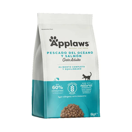 Applaws Cat Dry Adult -kissa-ruoka, kala ja lohi, 6 kg
