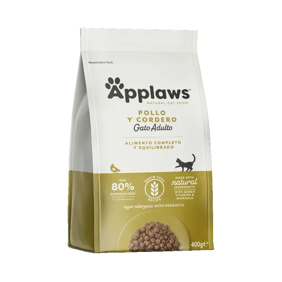 Applaws Cat Dry -kuivaruoka, kanaa ja lammasta, 400 g