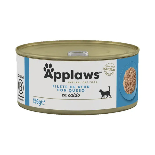 Applaws Cat -tonnikalaa ja juustoa sisältävä purkki, 24 kpl à 156 g