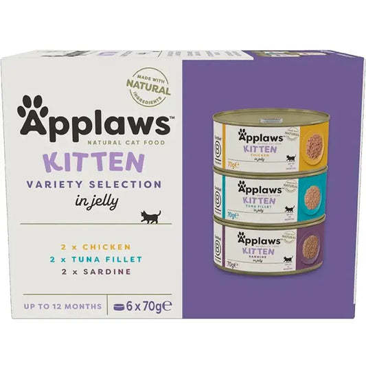 Applaws Cat Kitten -tölkkipakkaus, 6 x 70 g