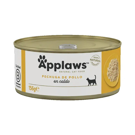 Applaws Cat -kananrintatäytteinen purkkiruoka, 24 x 156 g