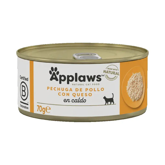 Applaws Cat -kanapurkki juustolla, 24 x 70 g