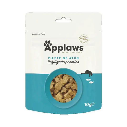 Applaws Cat Snack -kuivajäädytetty tonnikalafilee, 12 x 10 g