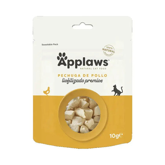Applaws Cat Snack -kuivajäädytetty kananrinta, 12 x 10 g