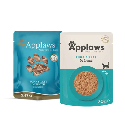 Applaws Cat -tonnikalafilee liemessä, 12 x 70 g