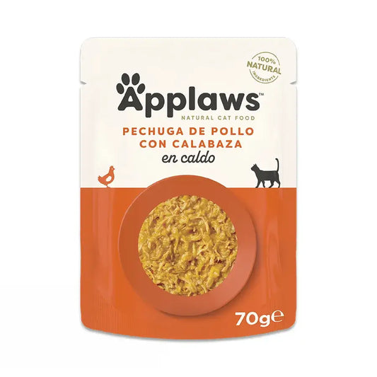 Applaws Cat -kanapussi, kurpitsalla, 12 x 70 g