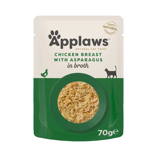 Applaws Cat -kissaruoka, kanaa ja parsaa, 12 x 70 g