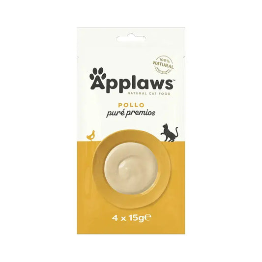 Applaws Cat Pure -kanasnackipussi, 10 x 4 x 15 g