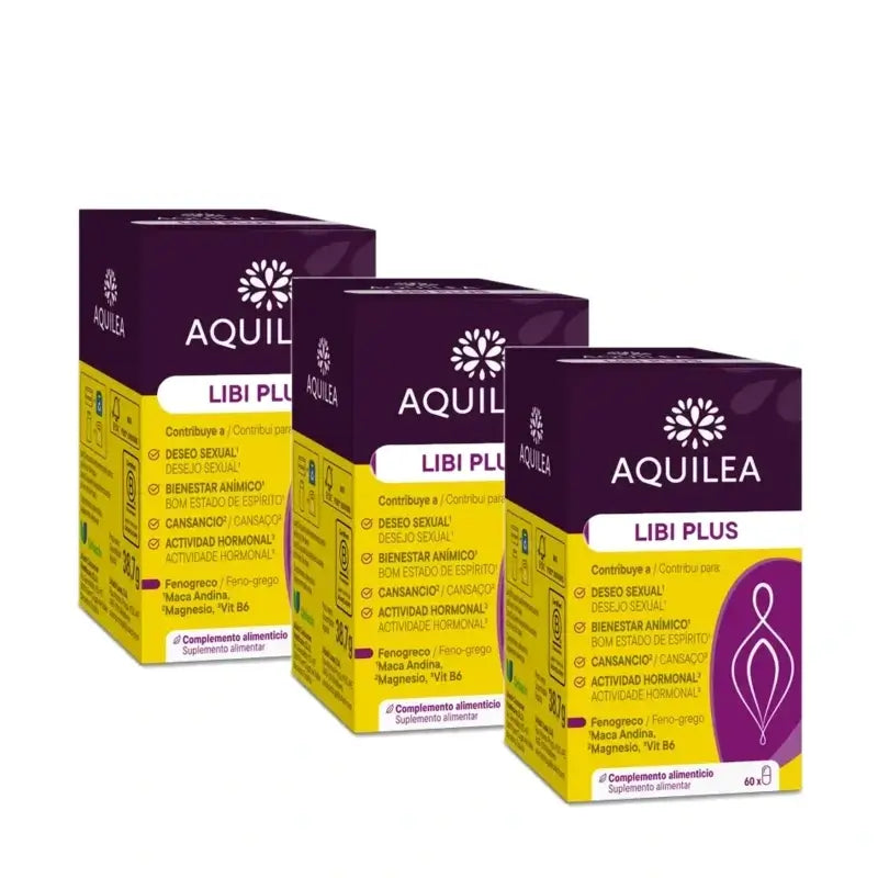Aquilea Libi Plus, 60 kapselia, 3 kpl:n pakkaus