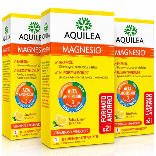 Aquilea Magnesium, 28 poreilevaa tablettia, 3 pakkausta