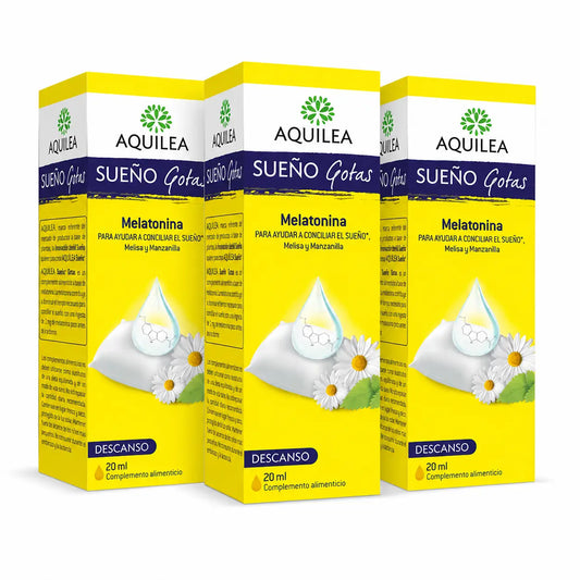 Aquilea Sueño -tipat, 20 ml, 3 kpl:n pakkaus