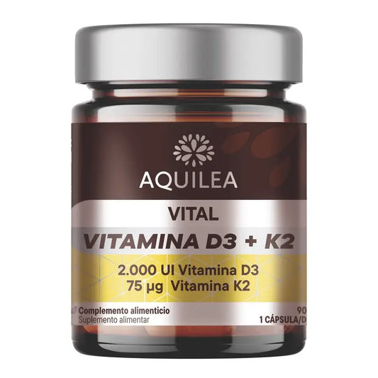 Aquilea Vital Vit D3+K2, 90 kapselia