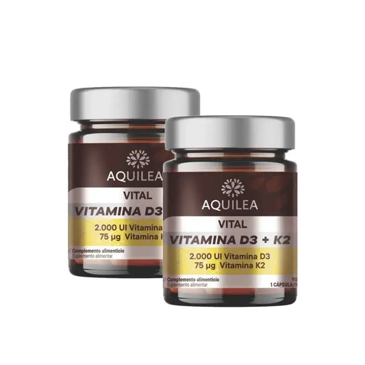 Aquilea Vital Vit D3+K2, 90 kapselia, 2 pakkausta