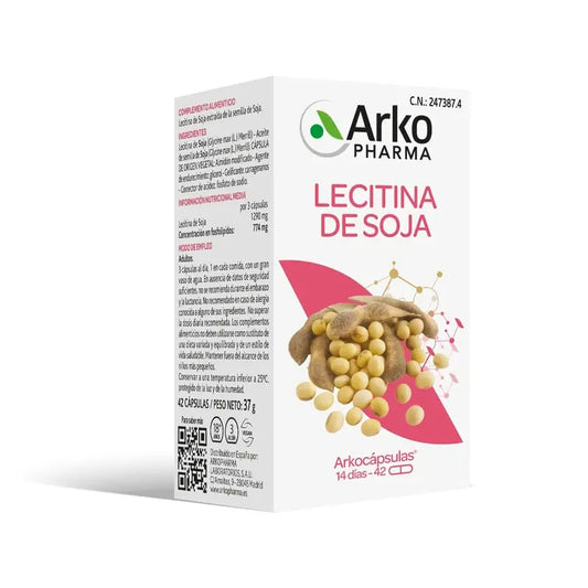 Arkocapsules - soijalecitiini, 42 kappaletta