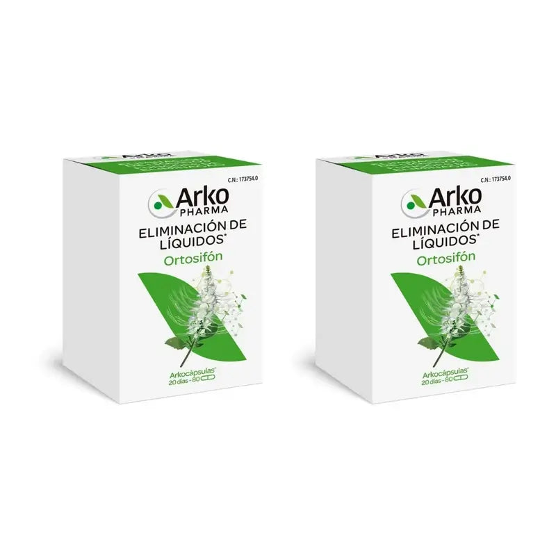 Arkopharma Arkocápsulas Ortosifón, 2X80 Capsules