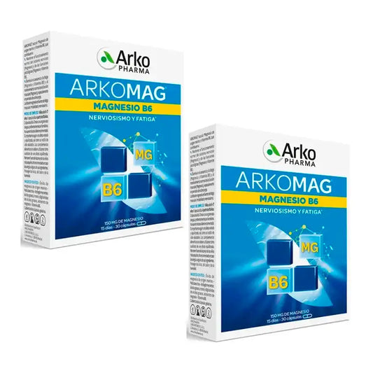 Arkopharma Arkomag Magnesium, 2X30 Capsules