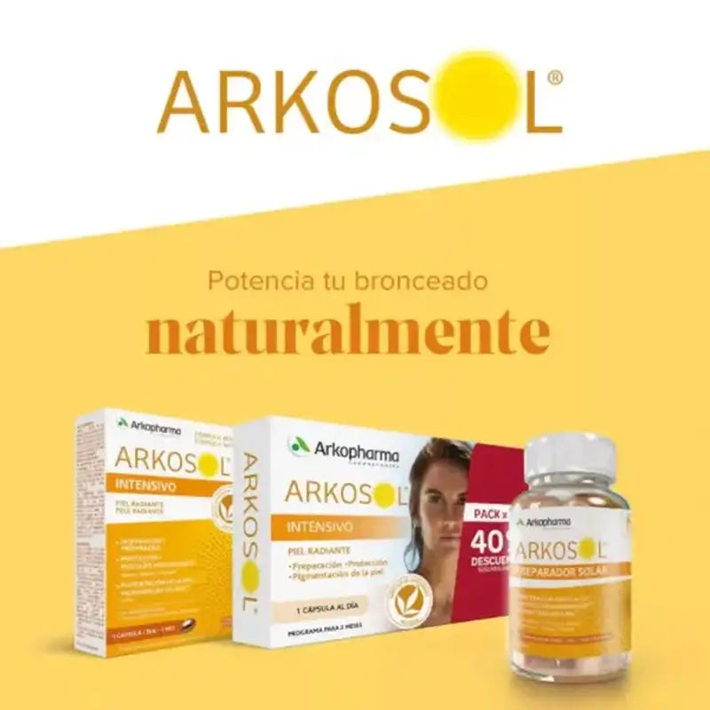 Arkopharma Arkosol Intensivo – 2. pakkaus, 40 %