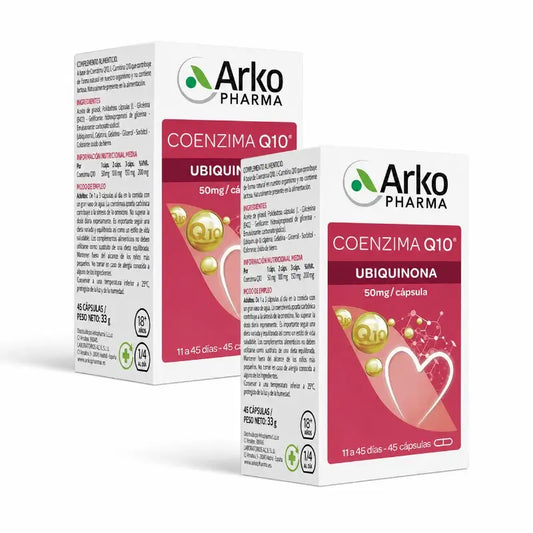 Arkopharma Arkovital Koentsyymi Q10, 2 x 45 kapselia
