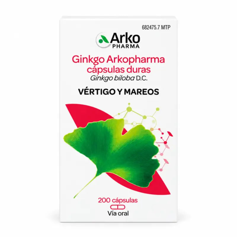 Arkopharma Arkocápsulas Ginkgo Biloba, 200 kapselia