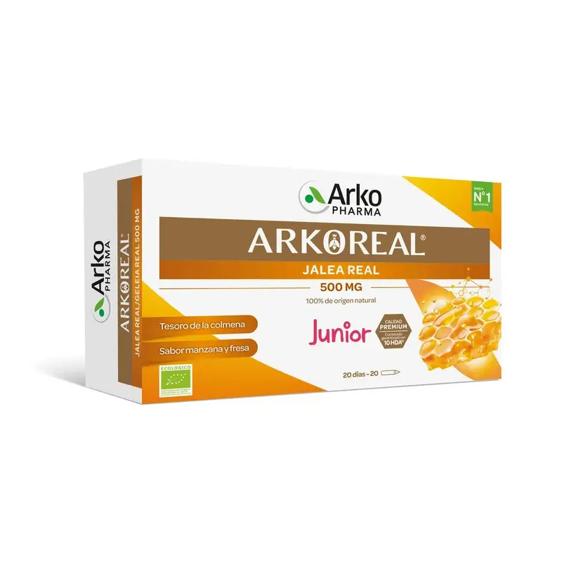 Arkoreal Luomukuningatarhyytelö 500 mg, 20 kpl