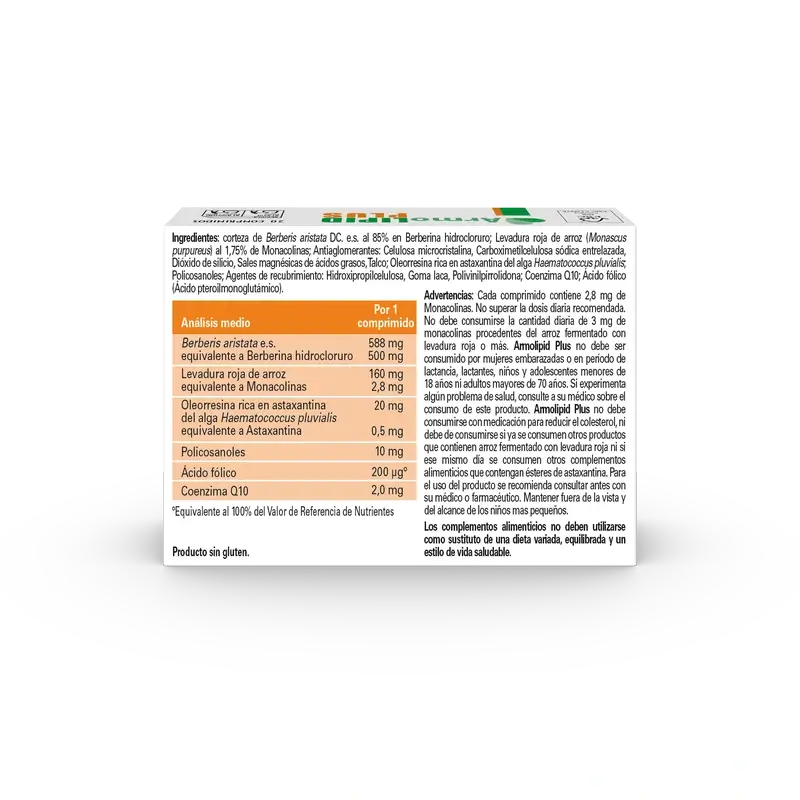 Armolipid Colesterol Plus, 3 x 20 tablettia