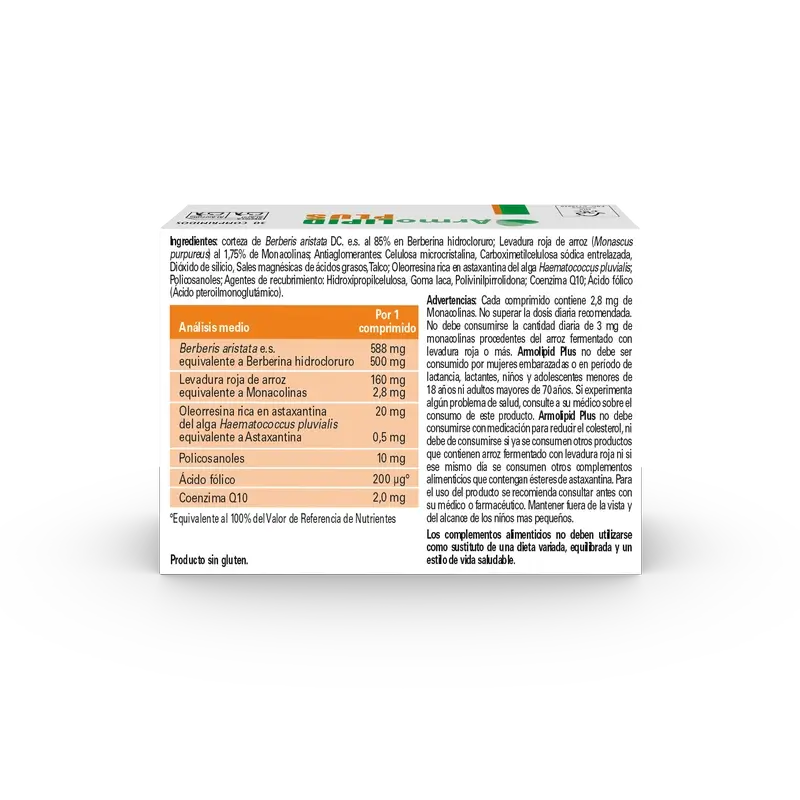 Armolipid Plus – kolesterolin ja triglyseridien hallinta, 30 kapselia