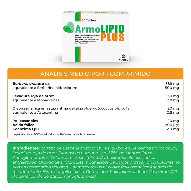 Armolipid Plus – kolesterolin ja triglyseridien hallinta, 30 kapselia