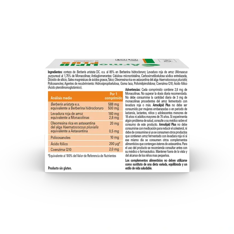 Armolipid Plus – kolesterolin ja triglyseridien hallinta, 60 kapselia