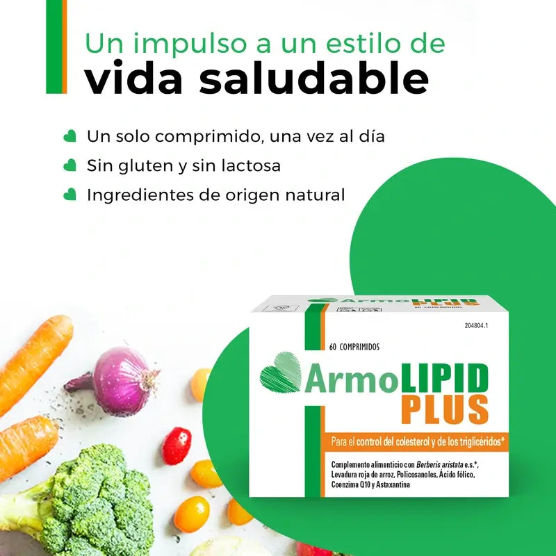 Armolipid Plus – kolesterolin ja triglyseridien hallinta, 60 kapselia