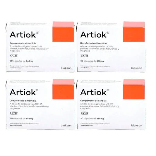Artiok, Pack 4 x 30 Capsules