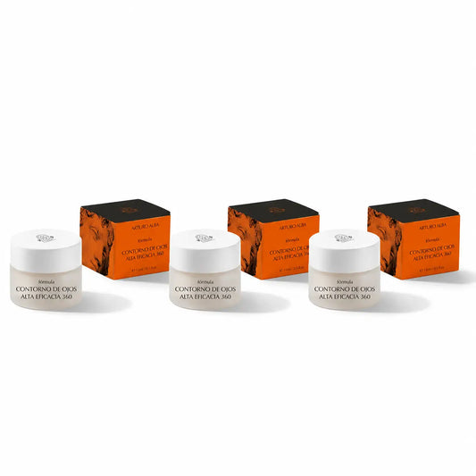 Arturo Alba 360 -erittäin tehokas silmänympärysvoide, 15 ml, 3 kpl:n pakkaus