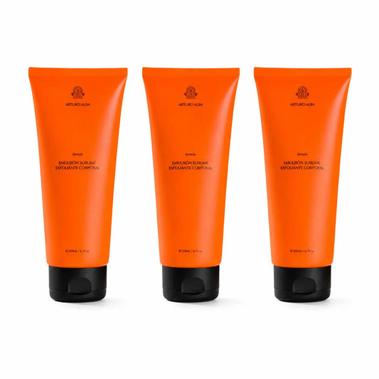 Arturo Alba Sublime -vartalonkuorintaemulsio, 200 ml, 3 kpl:n pakkaus
