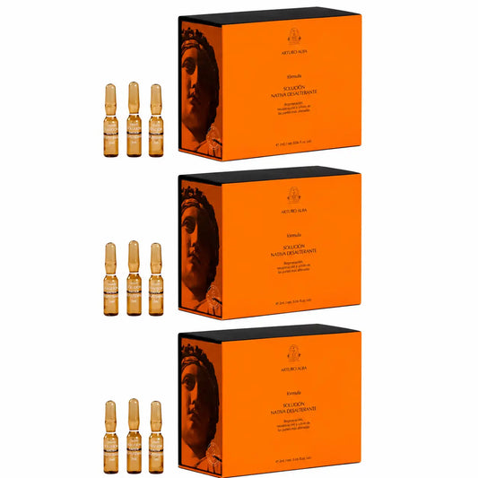 Arturo Alba Formula Solucion Nativa - nesteytysliuos, 20 ampullia à 1 ml, 3 kpl:n pakkaus