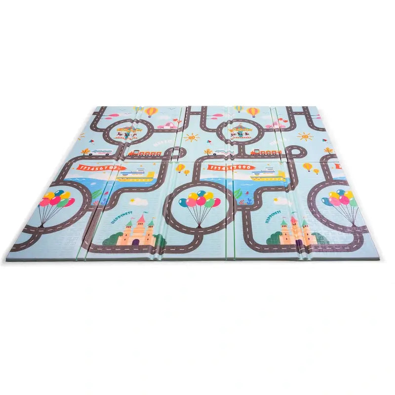 Asalvo Mundo-Park 200 x 180 taitettava leikkimatto XXL 