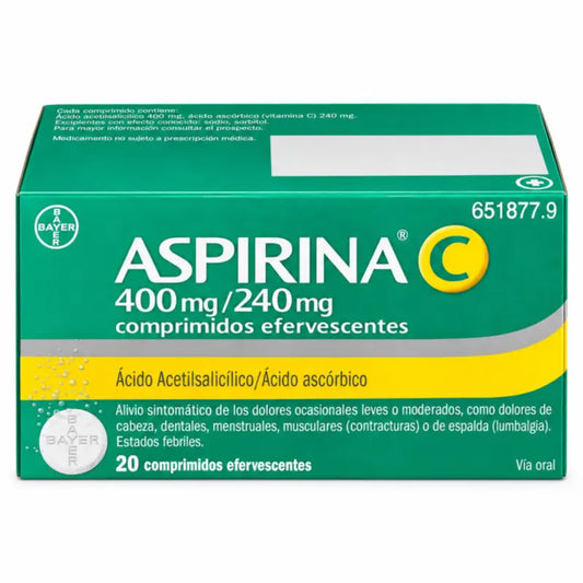 Aspirin C, 20 poreilevaa tablettia