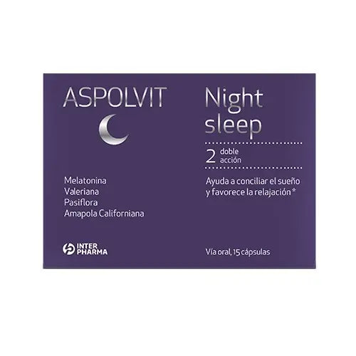 Aspolvit Night Sleep 15 capsules