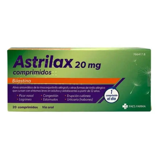 Astrilax 20 Mg, 20 tablets