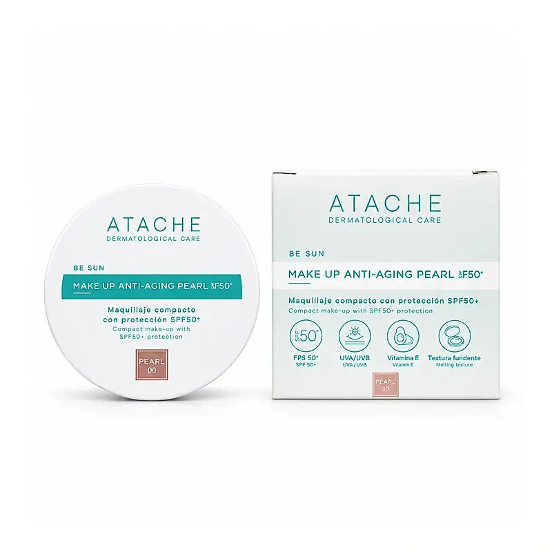 Atache Be Sun Make Up Anti-Aging SPF 50+ Pearl, 12 g