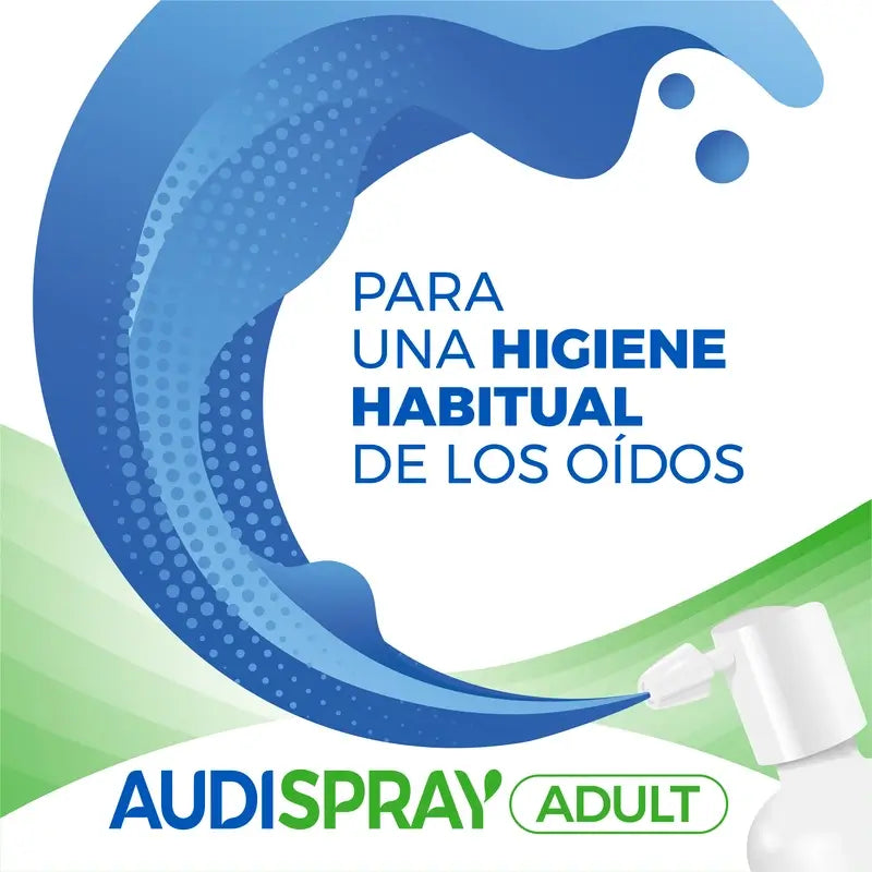 Audispray Korvien puhdistusliuos 50 ml