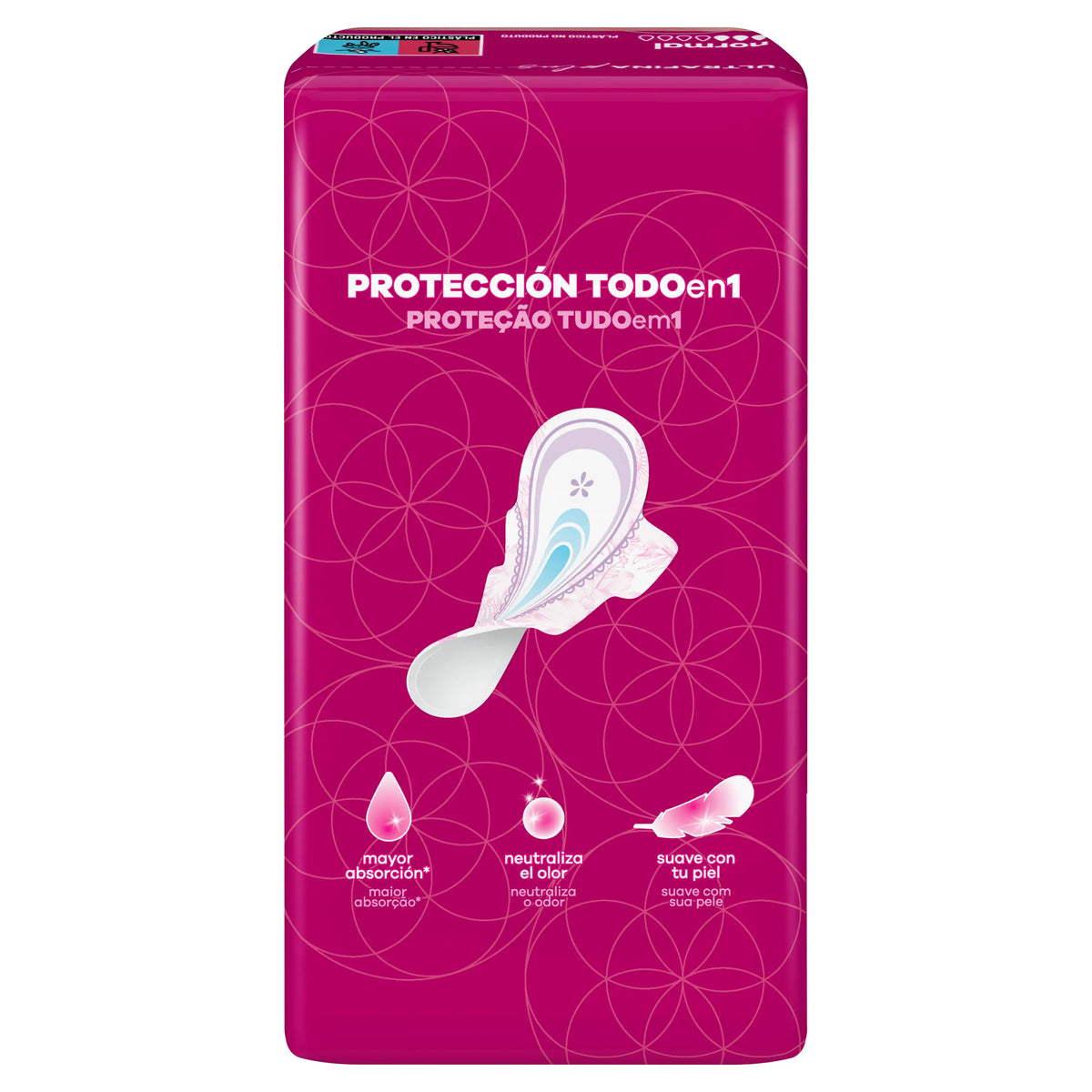 Ausonia Ultrafina Plus Normal -siipiset terveyssiteet, 16 kpl