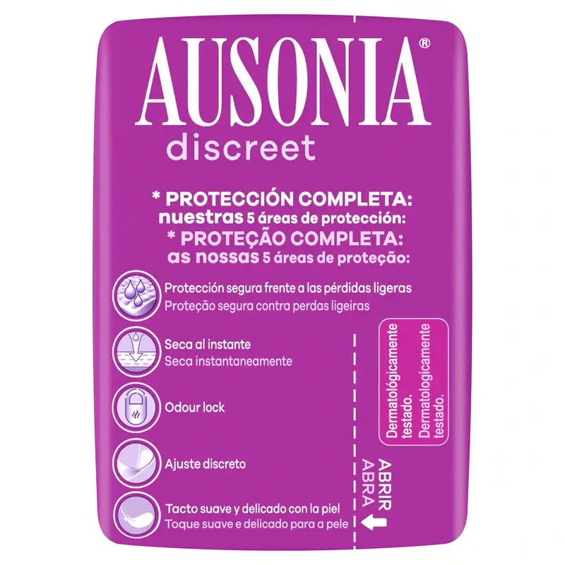 Ausonia Discreet -siteet normaaliin virtsankarkailuun, 14 kpl